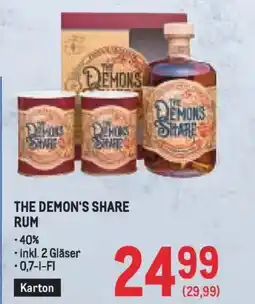 Metro The Demon‘s Share Rum Angebot