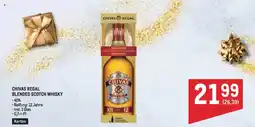 Metro Chivas regal blended scotch whisky Angebot