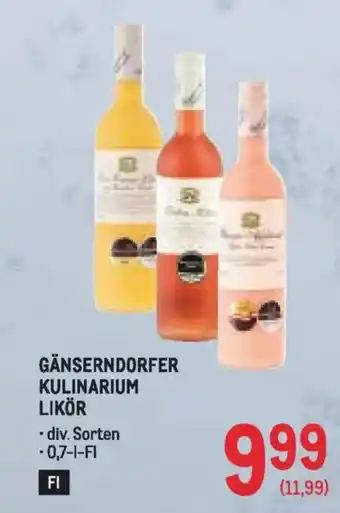 Metro Gänserndorfer Kulinarium Liköre Angebot