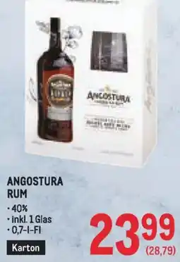 Metro Angostura Rum Angebot