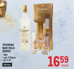 Metro Tekirdag Raki Gold Series Angebot