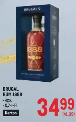 Metro Brugal Rum 1888 Angebot