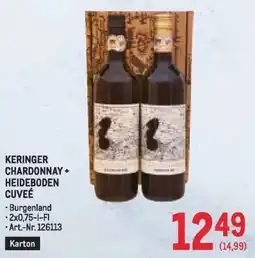 Metro Keringer chardonnay+ heideboden cuveé Angebot