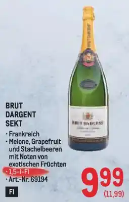 Metro Brut Dargent Sekt Angebot