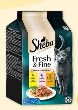 Fressnapf Sheba Katzennahrung Fresh-Fine Angebot