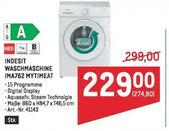 Indesit waschmaschine ima762 mytimeat