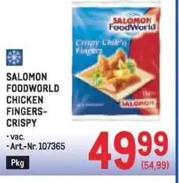 Metro Salomon foodworld chicken fingers crispy Angebot
