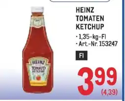 Metro Heinz tomaten ketchup Angebot