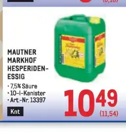 Metro Mautner markhof hesperiden essig Angebot