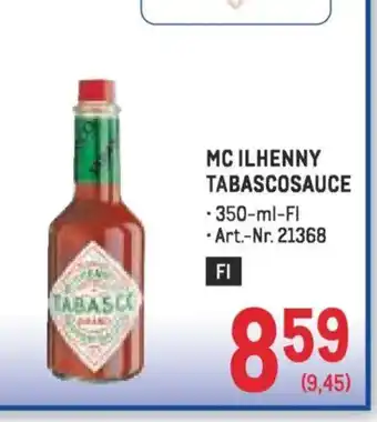 Metro Mc ilhenny tabascosauce Angebot