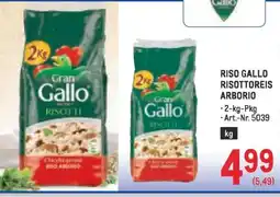 Metro Riso gallo risottoreis arborio Angebot