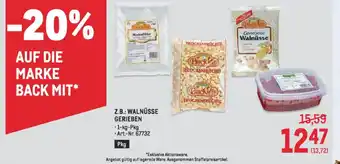 Z.b.: walnüsse gerieben