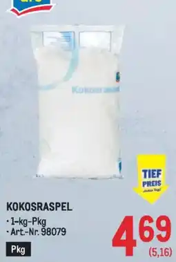 Metro Kokosraspel Angebot