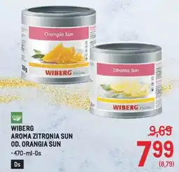 Metro Wiberg alc aroma zitronia sun od. orangia sun Angebot