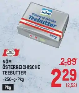 Metro Nom österreichische teebutter Angebot