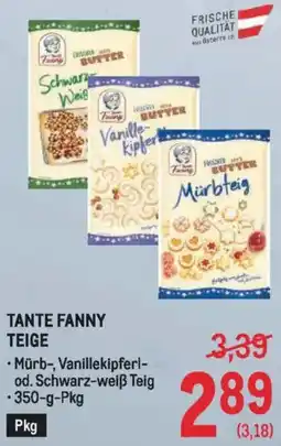 Metro Tante fanny teige Angebot