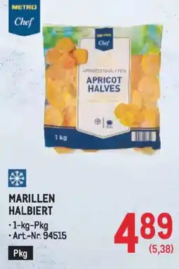Metro Marillen halbiert Angebot