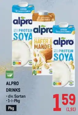 Metro Alpro drinks Angebot