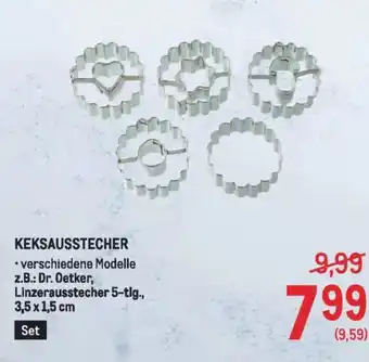 Metro Keksausstecher Angebot