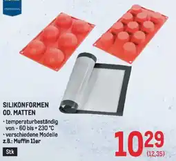 Metro Silikonformen od. matten Angebot