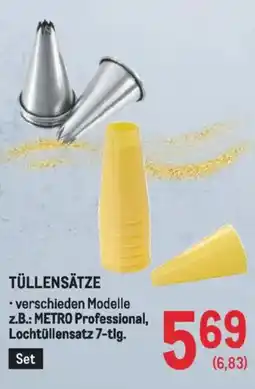 Metro Tüllensätze Angebot