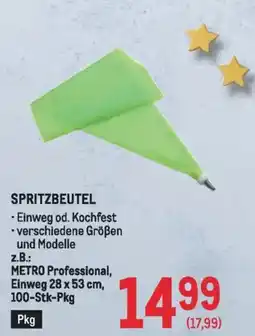 Metro Spritzbeutel Angebot