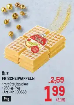 Metro Ölz frischeiwaffeln Angebot