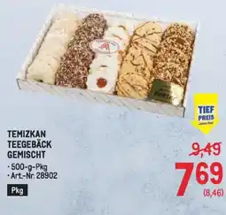 Metro Temizkan teegebäck gemischt Angebot