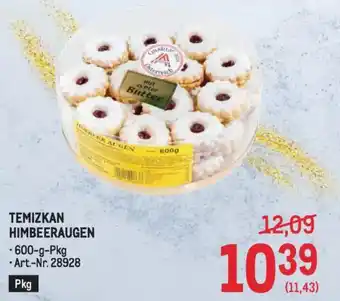 Metro Temizkan himbeeraugen Angebot