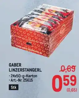 Metro Gaber linzerstangerl Angebot