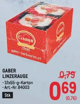 Metro Gaber linzerauge Angebot