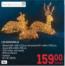 Metro Led rehfamilie Angebot