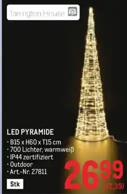 Metro Led pyramide Angebot