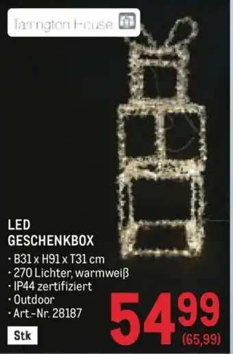 Metro LED GESCHENKBOX Angebot