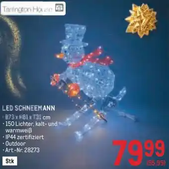Metro Led schneemann Angebot