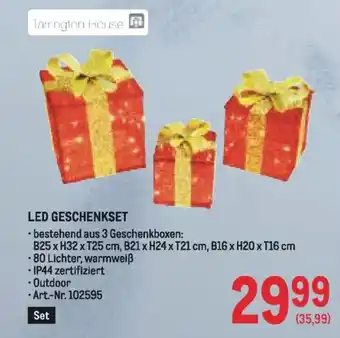 Metro Led geschenkset Angebot