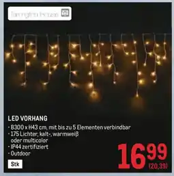 Metro Led vorhang Angebot