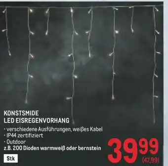 Metro Konstsmide led eisregenvorhang Angebot