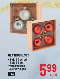 Metro Glaskugelset Angebot