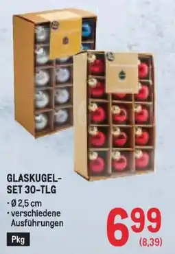 Metro Glaskugel- set 30-tlg Angebot