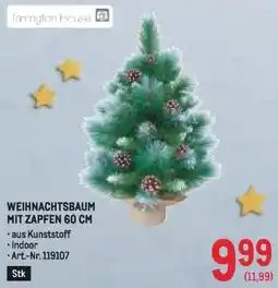 Metro Weihnachtsbaum mit zapfen Angebot