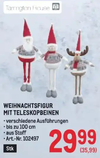 Metro Weihnachtsfigur mit teleskopbeinen Angebot