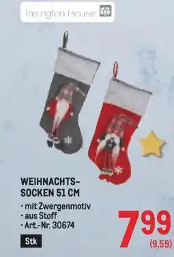 Metro Weihnachts socken Angebot