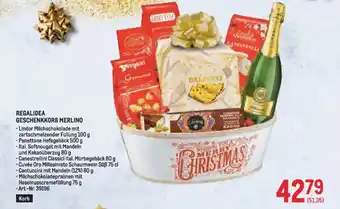 Metro Regalidea geschenkkorb merlino Angebot