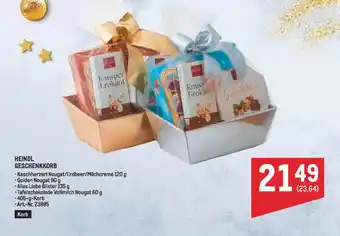 Metro Heindl geschenkkorb Angebot