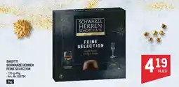 Metro Sarotti schwarze herren feine selection Angebot