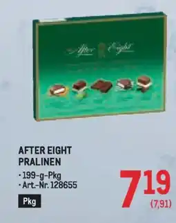 Metro After eight pralinen Angebot