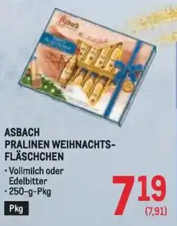 Metro Asbach pralinen weihnachts fläschchen Angebot