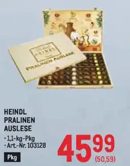 Metro Heindl pralinen auslese Angebot