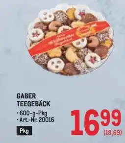 Metro Gaber teegebäck Angebot